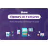 Figma AI interface showcasing auto-generated UI mockup for mobile app in 2025